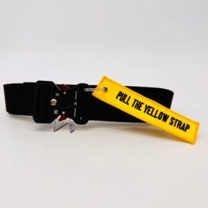 Ceinture "Pull the yellow strap"