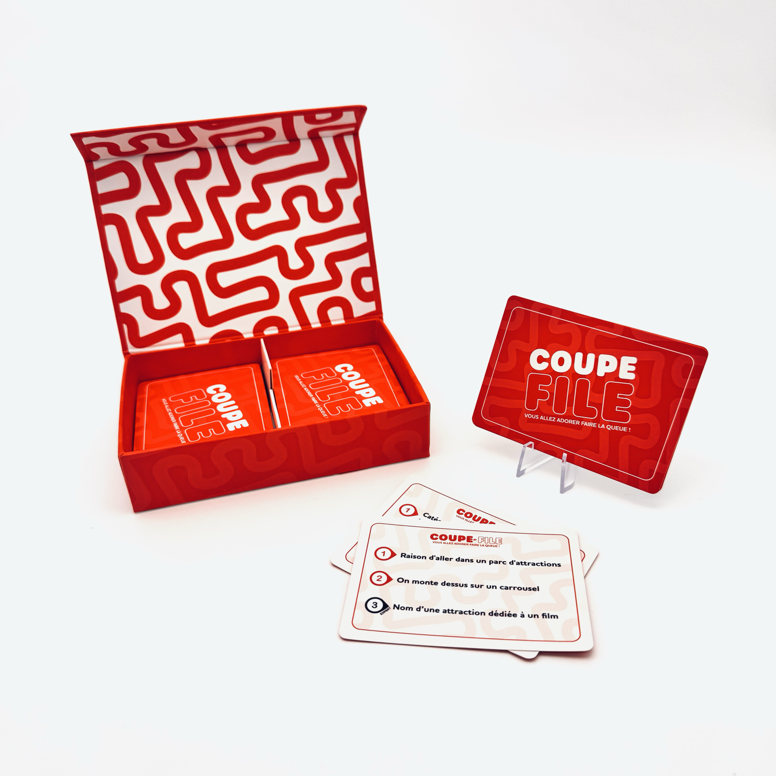 Coupe-File, le jeu de société des files d’attente - Parcs Actus - Actualite des parcs d'attractions Coupe-File, le jeu de société des files d'attente – Image 2