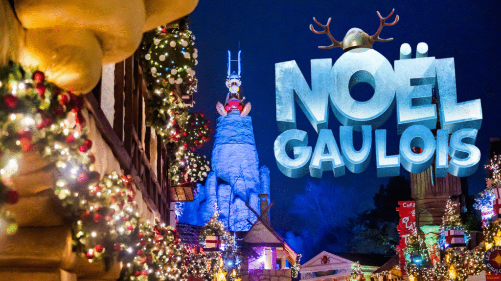 Avec sa nouvelle patinoire sa Glissade dObelix et son sentier lumineux enchanteur le Noel du Parc Asterix 2025 2026 simpose comme un incontournable de la saison hivernale. Un melange reussi en - Actualité des Parcs d'attractions - Parcs Actus