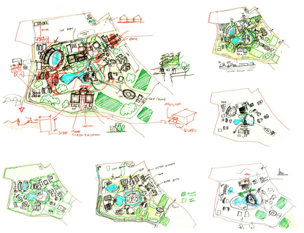 Croquis Puy du Fou England