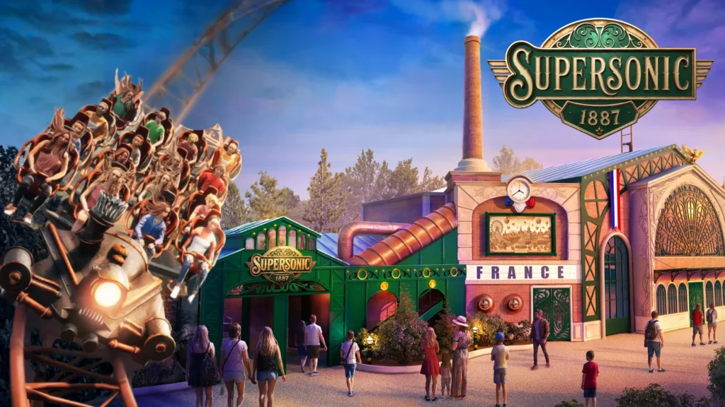 Supersonic 1887 : Nigloland fait monter la pression en 2027 avec son nouveau coaster ! - Parcs Actus - Actualite des parcs d'attractions Couv supersonic - Actualité des Parcs d'attractions - Parcs Actus