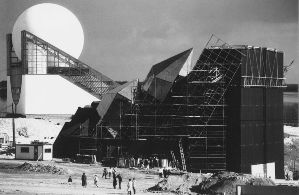 Construction du kinemax - Actualité des Parcs d'attractions - Parcs Actus