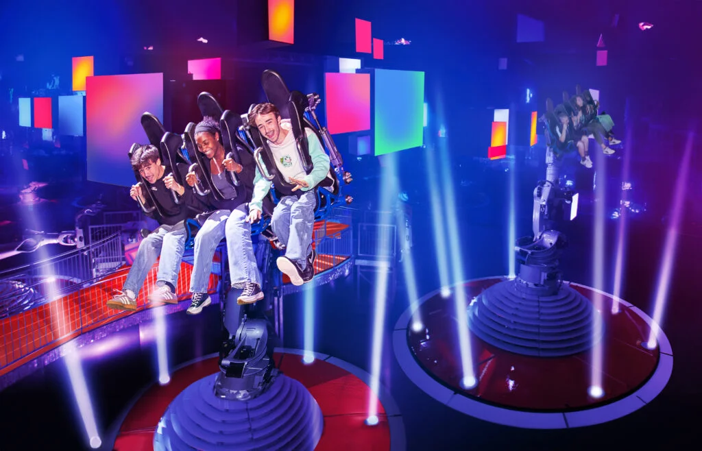 FUTUROSCOPE PHOTO DANSE AVEC LES ROBOTS JL Audy Geniusandco BCBG Kuka Futuroscope - Actualité des Parcs d'attractions - Parcs Actus