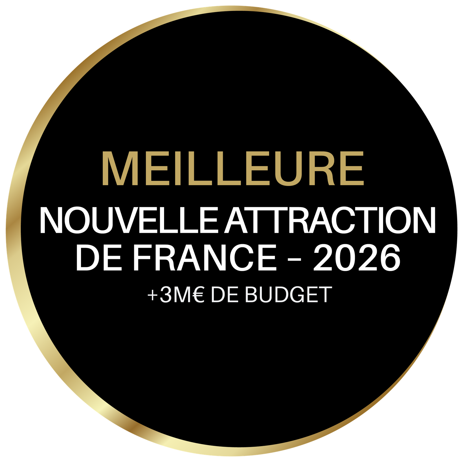 Meilleure nouvelle attraction 2026